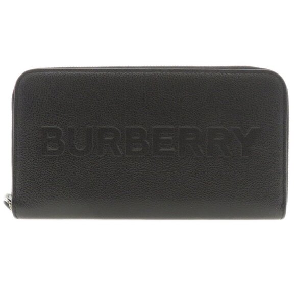BURBERRY Black Leather Wallet - Picture 1 of 11